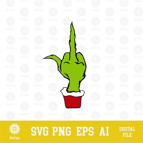 grinch middle finger|grinch middle finger clip art.